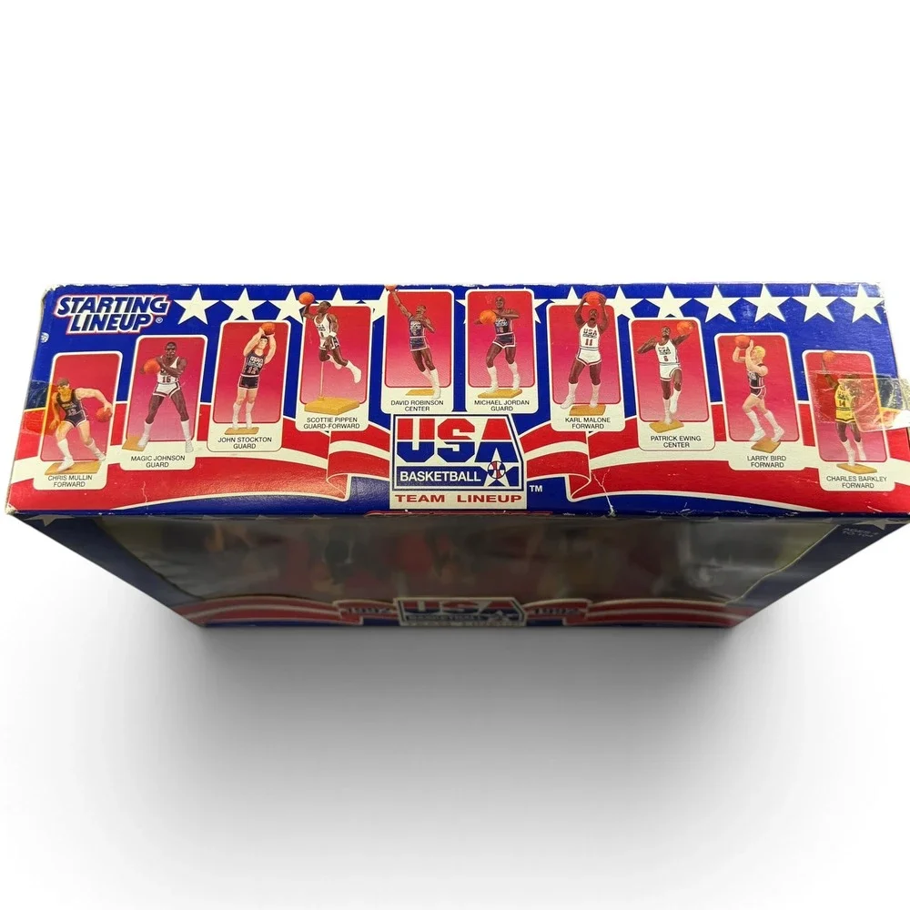 1992 Kenner Starting Lineup USA Basketball Dream Team Lineup 10 Figure Set